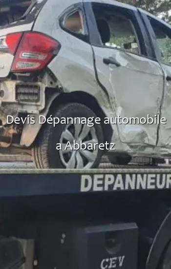 Devis Dépannage automobile a Abbaretz