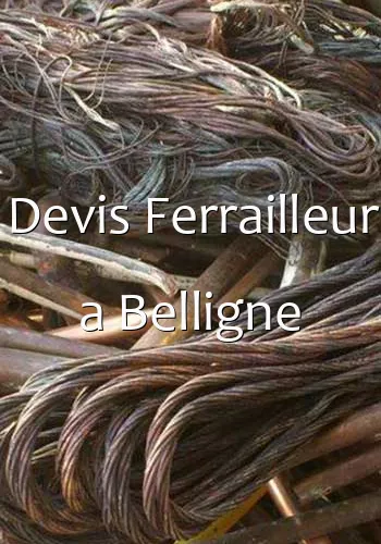 Devis Ferrailleur a Belligne