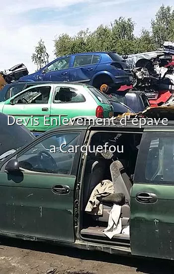 Devis Enlevement d'épave a Carquefou