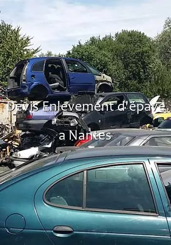 Devis Enlevement d'épave a Nantes