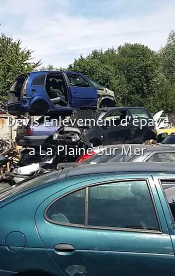 Devis Enlevement d'épave a La Plaine Sur Mer