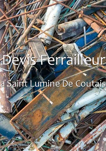 Devis Ferrailleur a Saint Lumine De Coutais