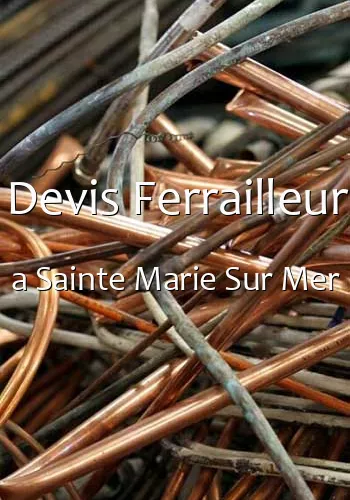 Devis Ferrailleur a Sainte Marie Sur Mer